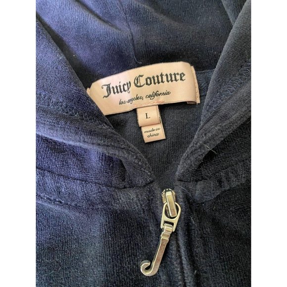 Juicy Couture Y2K Velour Track Suit Navy M - Picture 7 of 7